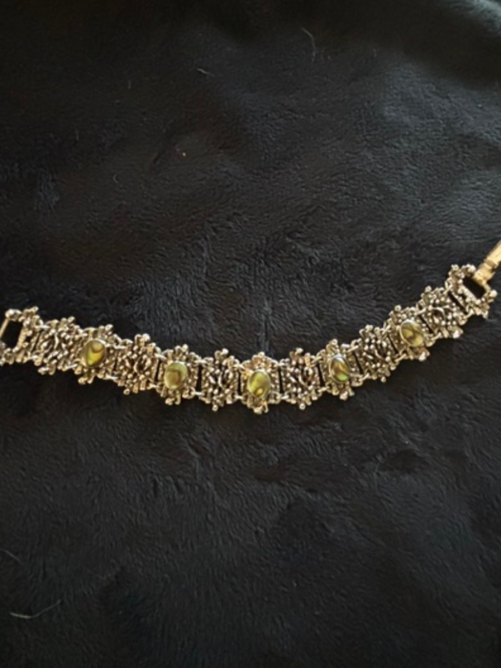 Vintage Sphinx #1387 Authentic Victorian revival/Deco Bracelet 1950-60's